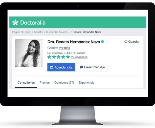 Doctora Renata Hernández Nava Médico Cardiólogo Geriatra México Image Services Agenda tu Consulta Doctoralia